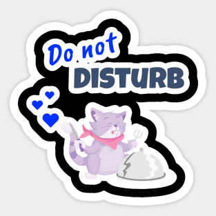 Do Not Disturb Sticker